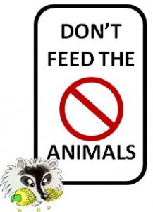 Don't Feed The Animals