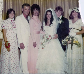 Joyce Jaccodie at her daughter's wedding