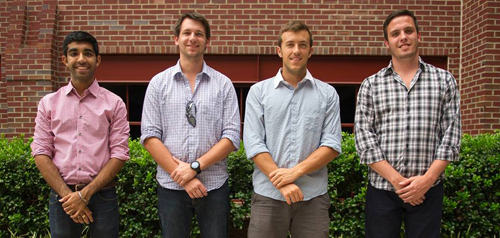 Four students from North Carolina State invented a nail polish that can detect date rape drugs.