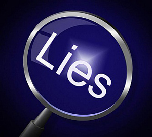 lies-magnifier-represents-no-lying-and-correct