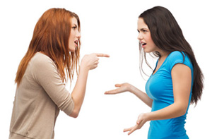 women arguing